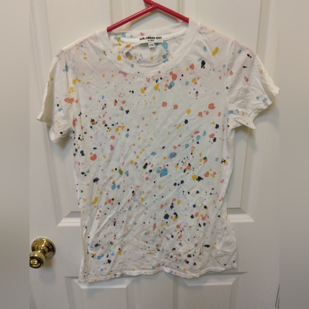 Sub_Urban Riot Colorful Splatter Tee - Picture 3 of 7